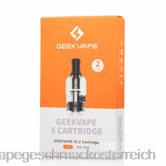 Geek Vape S Ersatzpods 1,2 Ohm S Pods Vape Geschmack